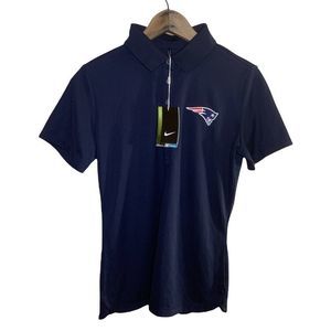 Nike New England Patriots NFL Women’s Polo Golf Shirt Size Medium